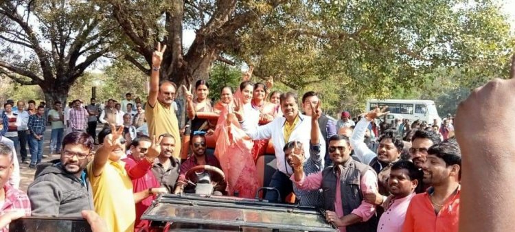 कांग्रेस की चौतफरा जीत की खबरों के बीच वरिष्ठ नेता के घर मे कांग्रेस की हार
